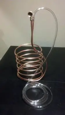 Finished $30 Cooling Coil.