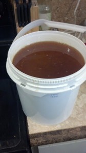 Bucket of honey Bucket of honey