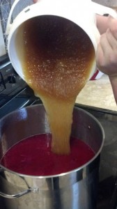 Pouring in the Honey Pouring in the Honey