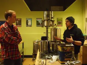 Kevin Explaining The Wine Making Process