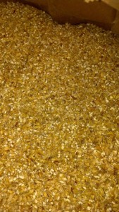 Grains in bag