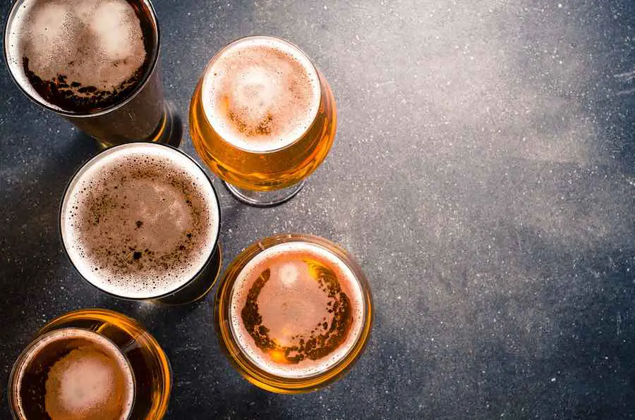 Beers on a Table