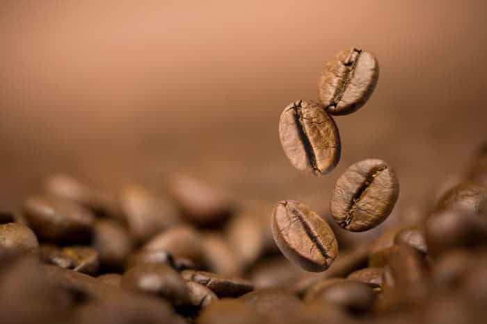 Coffee beans.