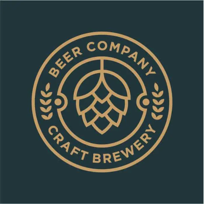A generic beer brewery logo.
